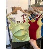 ราคา สายเดี่ยวผ้าเรย่อนเปิดหลัง BFY H333 สำหรับผู้หญิงโชว์หลังเซ็กซี่ สีเทา Clothing Lady Women (26259204600)