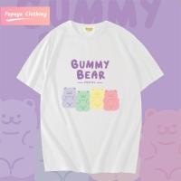 ราคา Papaya เสื้อยืดโอเวอร์ไซส์ เสื้อยืดเกาหลี ผ้าคอตตอน100 เสื้อยืดการ์ตูน WS0023 (24670422600)
