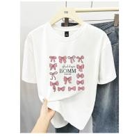 ราคา Papaya เสื้อยืด โอเวอร์ไซส์ ส่สบายจ้า เสื้อยืดเกาหลี ผ้าคอตตอน100 เสื้อยืด พิมพ์ลูกไม้สีชมพู ใเนื้อนุ่ม WS1024 (24730559738)