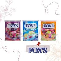 ราคา ลูกอม Fox s Crystal Clear แบบกระปุก 180g มีประมาณ 40 เม็ด มี 3 รส วันหมดอายุในรายละเอียดด้านล่าง มีฮาลาล (25659701454)