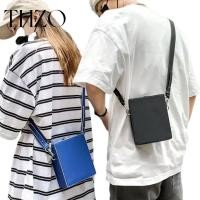 ราคา กระเป๋าสะพายไหล่ แฟชั่นสําหรับผู้ชาย กันน้ํา กระเป๋าสะพายข้าง สีดํา สีน้ำเงิน (25608749496)