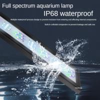 ราคา โคมไฟ led สเปกตรัม สว่างมาก กันน้ํา สามสี สําหรับติดตู้ปลา โคมไฟตู้ปลา ไฟตู้ปลา (20196369262)