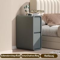 ราคา YYMตู้หัวเตียง กว้าง 20 30 40ซม โต๊ะข้างเตียง ชั้นวางของข้างเตียง ชั้นวางของขนาดกะทัดรัดพร้อมลิ้นชัก (28651937219)
