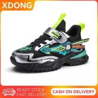 ราคา รองเท้าเด็กผู้ชาย Kids fashion Mech รองเท้าผ้าใบลายการ์ตูน เด็กโต น้ําหนักเบา ระบายอากาศได้ (26457291374)