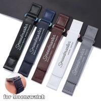 ราคา Pu หนังสําหรับ Omega สําหรับ Swatch สําหรับ Moonswatch Planet Co branded สายคล้องผู้ชายกีฬา 20 มม สร้อยข้อมืออุปกรณ์เสริม (26605951259)