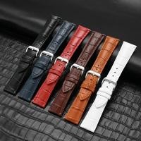 ราคา Quick Release สายหนังแท้ 12 13 14 15 16 17 18 19 20 21 22 23 24 มม ผู้ชายผู้หญิงแบนหัว Universal Handmade Cowhide นาฬิกาสร้อยข้อมือ (27355948586)