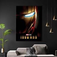 ราคา Iron Man Heroic Genius ไม่มีกรอบผ้าใบ Wall Art พิมพ์ตกแต่งบ้าน (26459381600)