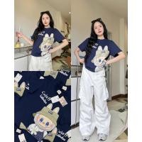 ราคา Labubu T shirt เสื้อยืดแขนสั้นลายลาบูบูยอดฮิต (27859803528)