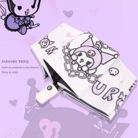 ราคา Sanrio Pochacco Kuromi My Melody ร ่ มนักเรียนหญิง Dual ใช ้ อัตโนมัติพับ Sun Proof UV Proof Sun ร ่ ม Nice ของขวัญ (28500821324)