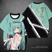 ราคา เสื้อยืดพิมพ์ลาย ฮัตสึเนะ มิกุ แฟชั่นสันทนาการเสื้อยืดชายเสื้อยืดการ์ตูนญี่ปุ่น (29254987289)