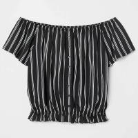 ราคา เสื้อครอป H M SHORT JERSEY TOP แท้ ช้อปไทย (24085526540)
