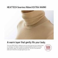 ราคา เสื้อคอเต่า Uniqlo Heattech Seamless Ribbed Turtle Neck Extra Warm แท้ (17396642223)