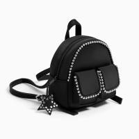 ราคา กระเป๋า Zara Black Stud Mini Backpack แท้ 100 (20183264048)