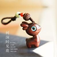 ราคา วัน ต้นฉบับมงคลการ์ตูนกวางไม้จันทน์ธรรมชาติจี้รถตลอดทางปลอดภัยพวงกุญแจประณีตหัตถกรรมที่เรียบง่าย (27709801653)