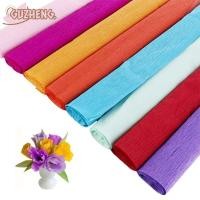 ราคา Guzheng กระดาษห่อดอกไม้ กระดาษวัสดุการผลิต DIY กระดาษเครป ดอกไม้แฮนด์เมด กระดาษย่นหนา วัสดุบรรจุ (29808442998)