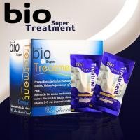 ราคา Green bio super treatment ทรีทเม้นท์ ครีมนวดผม บรรจุ 24 ซอง สีน้ำเงิน ขนาด 30 ml ซอง กรีน ไบโอ ซุปเปอร์ ทรีทเม้นท์ (29105465668)
