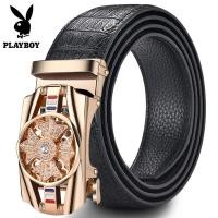 ราคา ถูกสุด PLAYBOYเพลย์บอยเข็มขัดผู้ชาย เข็มขัดใส่ทำงาน ของขวัญผู้ชาย PU pidai (11678113189)