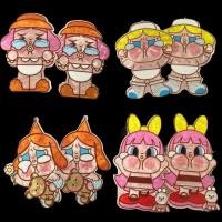 ราคา กิ๊บติดผม ลายหินอ่อน crybaby ติดผมลายการ์ตูน (24880113753)