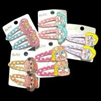 ราคา กิ๊บติดผม กิ๊บลายการ์ตูน แพ็คคู่ กิ๊บปากเป็ด (24830580448)