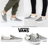 ราคา รองเท้า Vans Slip On Checkerboard White Slip On Classic ส่งฟรี (20913943050)