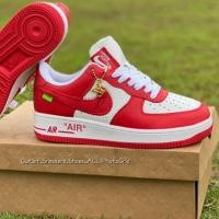 ราคา รองเท้าผ้าใบ Nike Air Force 1 x LV ใส่ได้ทั้ง ชาย หญิง ส่งฟรี (20534415199)
