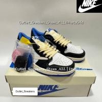 ราคา รองเท้า Nike Travis Scott x Fragment x Air Jordan 1 Low ส่งฟรี (16780686720)