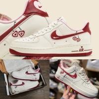 ราคา รองเท้า Nike Valentine s Day Air Force 1 Low Women ส่งฟรี (16393511170)