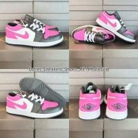 ราคา รองเท้า Nike Air Jordan 1 Low Pink Women ผู้หญิง ของแท้ พร้อมส่งฟรี (20393862619)