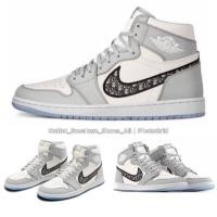 ราคา รองเท้า Nike Air Jordan RetroDiorHigh ส่งฟรี (23546087075)