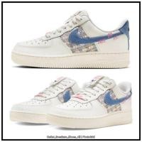 ราคา รองเท้า Nike Air Force 1 Low Just Do It Denim Women ของแท้ พร้อมส่งฟรี (23550868432)