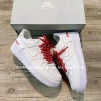 ราคา รองเท้า Nike Supreme Air Force 1 Sneakers แท้ ใส่ได้ทั้ง ชาย หญิง ส่งฟรี (22968293374)