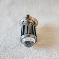 ราคา หลอดไฟหน้า LED H4 HS1 12v เลนส์นูน ลูกแก้ว หลอดโปรเจคเตอร์ แสงพุ่ง สีขาว เหลือง (3674180891)
