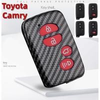 ราคา ชุดกุญแจรีโมทคาร์บอนไฟเบอร์สําหรับ Toyota Camry Prius hybrid Alts (27959246513)