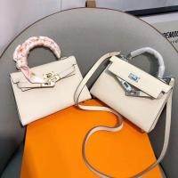 ราคา Ep Palm Pattern Kelly Bag Fantasy Purple Bag Fashion Portable One Shoulder Cross Body Fairy Bag (29858949384)