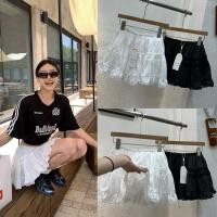 ราคา Lady jeans 111 K กระโปรงลูกไม้ แต่งขอบลูกไม้ระบาย 1 ชั้น (28959796038)