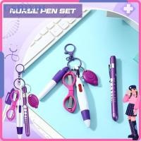 ราคา แพ็คปากกาพยาบาล กชิหยิน ชุดป้ายพยาบาลเชือกเส้นเล็กแบบพกพา คลิปป้ายพยาบาลแบบหดได้พวงกุญแจ (29959365113)