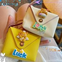 ราคา โอ้ย12กระเป๋าใส่เหรียญ หัวเข็มขัดหนัง ปู่ เนยหมีกระเป๋าสตางค์ กระเป๋าใส่เหรียญแบบพกพาพร้อมที่จับกระเป๋าเงินผู้หญิง (29159051044)