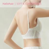 ราคา เสื้อชั้นใน Bralette Backless Cami เปิดหลัง สายเดี่ยว มีฟองน้ํา แต่งลูกไม้ คอวี (20992975019)