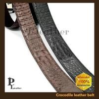 ราคา P Leather พร้อมส่ง เข็มขัดหนัง เข็มขัดหนังจระเข้ หนังแท้ สายหนัง หนังกระดูก เข็มขัดหนังแท้ หนังจระเข้แท้ 1 5นิ้ว (13009305748)