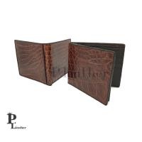 ราคา P Leather กระเป๋าสตางค์ใบสั้น หนังจระเข้แท้ กระเป๋าเงิน ส่วนท้อง พร้อมส่ง (5680299360)