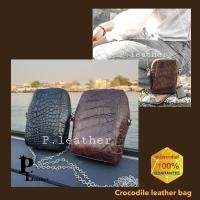 ราคา P Leather พร้อมส่ง กระเป๋าสะพายสายโซ่น่ารักก หนังจระเข้ หนังแท้ กระเป๋า กระเป๋าสะพาย กระเป๋าหนัง (9533140996)