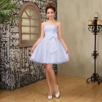 ราคา 2024 ชุดเพื่อนเจ้าสาวสไตล์สั้น Classy Elegant เพื่อนเจ้าสาวชุดกลุ่มจัดเลี้ยงน้องสาวชุดราตรีสามารถ Usually สวมใส่ 8 16 (27608074458)