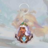 ราคา จี้ Chiana Spoof LOL Expression พวงกุญแจอะคริลิค League of Legends หัวเราะการแสดงออกเหงื่อแมวจี้ขนาดเล็ก UDWU (26158943471)