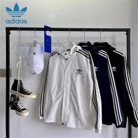 ราคา Adidas ของแท้ 100 เสื้อแจ็กเก็ต เสื้อฮู้ด กันลม มีซิป ถอดออกได้ สําหรับผู้หญิง และผู้ชาย (19292741361)