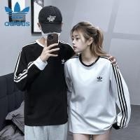 ราคา Adidas เสื้อกันหนาว คอกลม ผ้าฝ้ายถัก 100 ปักลายโลโก้ Adidas ขนาดใหญ่ สําหรับผู้ชาย และผู้หญิง เหมาะกับการเล่นกีฬา (23877275369)