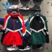 ราคา Adidas เสื้อแจ็กเก็ต ผ้าตาข่าย 100 ปักลายโลโก้ มีซิป กันลม สําหรับผู้ชาย และผู้หญิง (22857017658)
