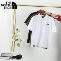 ราคา เสื้อโปโลแขนสั้น ผ้าฝ้าย 100 ปักลายโลโก้ The North Face สําหรับผู้ชาย และผู้หญิง (21893027043)