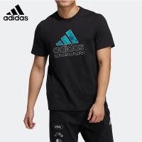 ราคา Adidas เสื้อยืดคอกลม แขนสั้น ผ้าฝ้าย และผ้าเรยอน สําหรับผู้ชาย และผู้หญิง (22027048025)
