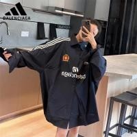 ราคา เสื้อแจ็กเก็ตกันลม ปักลายโลโก้ ADIDAS X BAIENClAGA ของแท้ 100 2023FW สําหรับผู้ชาย และผู้หญิง (23850601913)