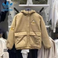 ราคา Adidas ของแท้ 100 เสื้อโค้ทแจ็กเก็ต ขนแกะ ผ้าฝ้าย ปักลายโลโก้ แฟชั่นฤดูหนาว สําหรับผู้ชาย และผู้หญิง (23551626647)